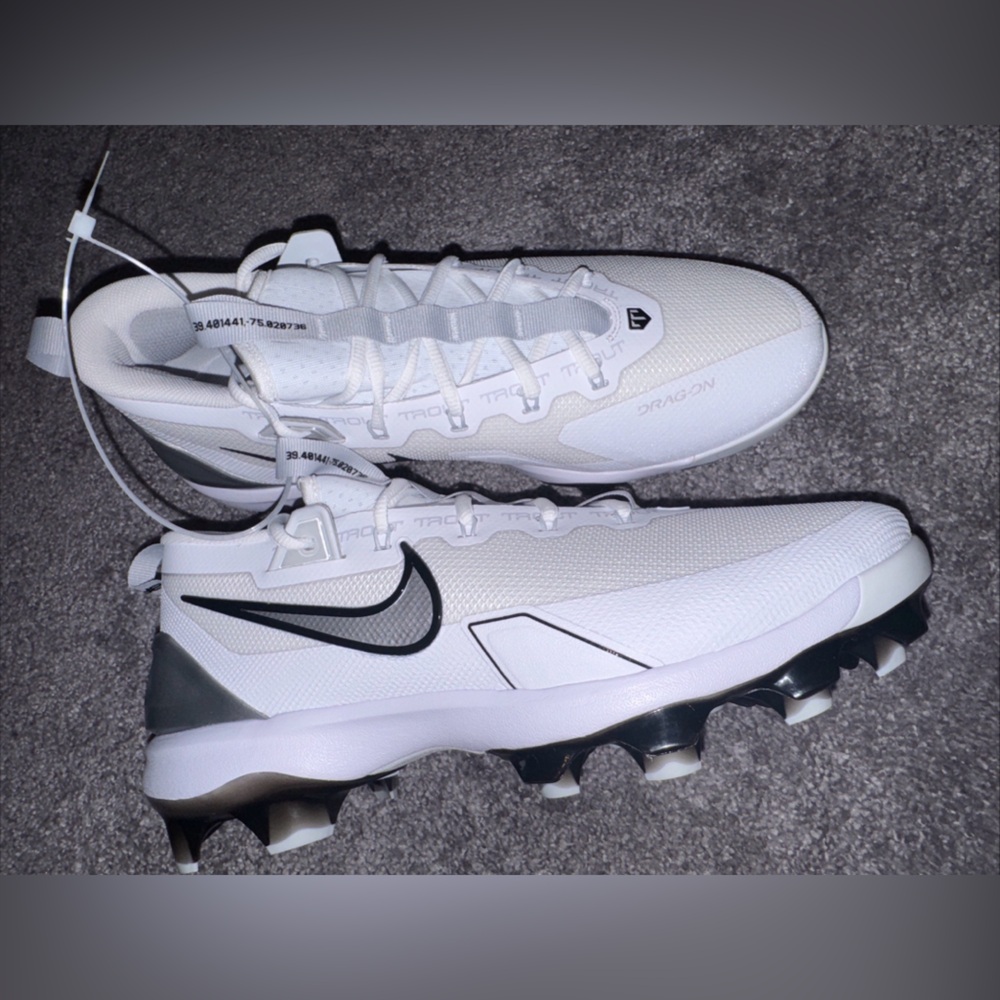 Nike Men Force Trout 9 Elite MCS Baseball Cleats FZ0884-102 Men's Size 10.5
